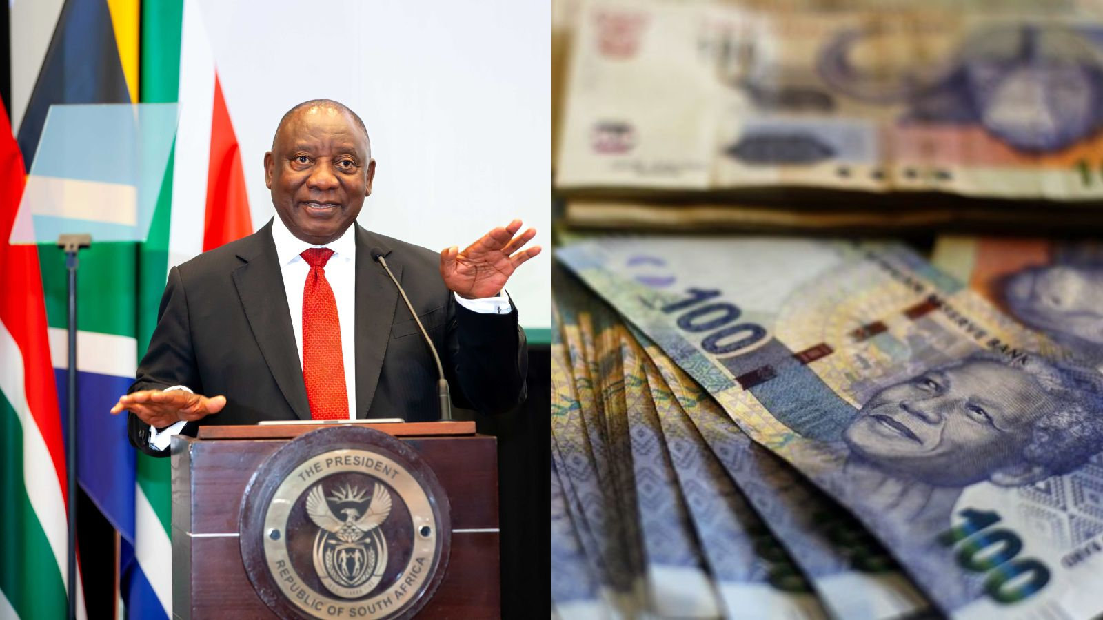 South African Rand Gains as Ramaphosa Announces New Coalition Cabinet